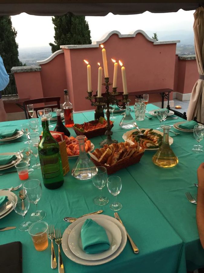 Dinner on the Terrace
