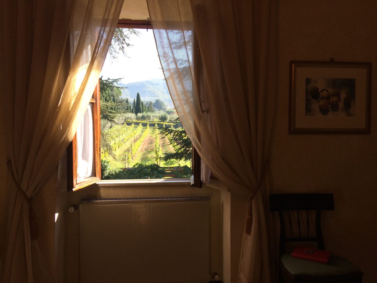 Bedroom Vineyard Views