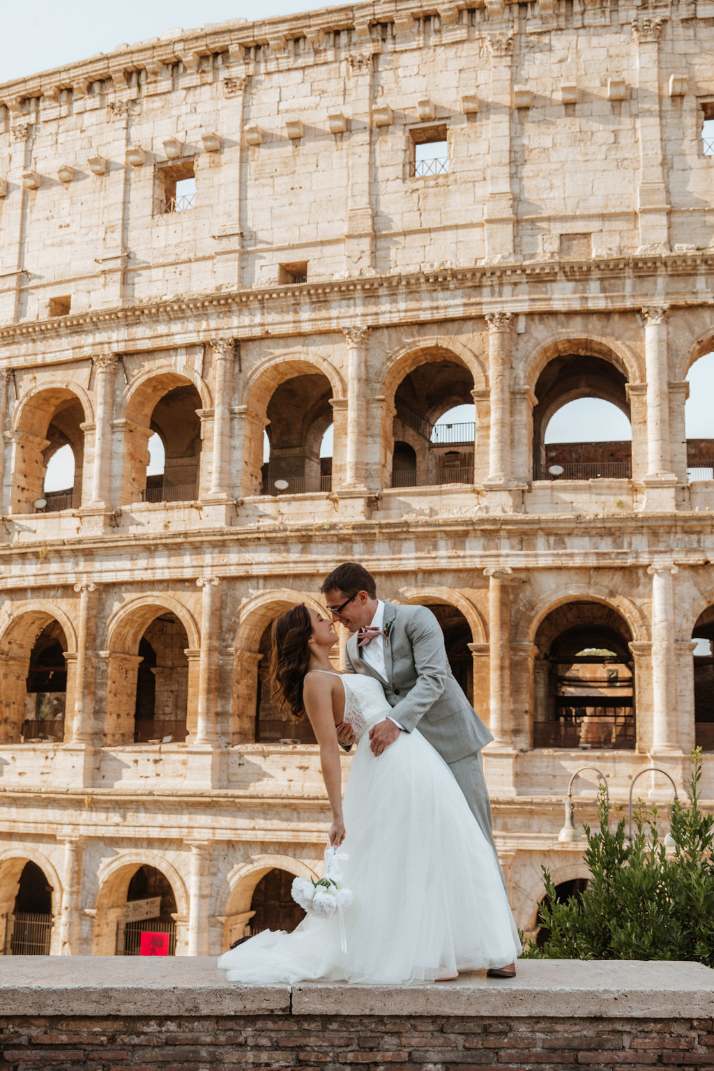Maggie & Matt's destination wedding in Rome