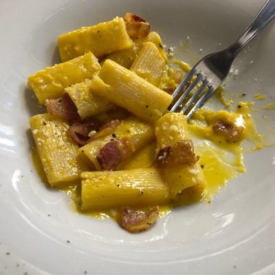 6 Rigatoni Carbonara