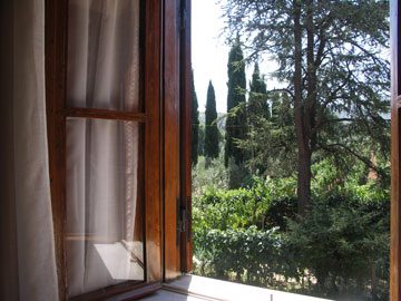 Casale Sonnino Bedroom Window